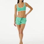 Women's Classic Surf 5' Boardshorts - Dame - Green - Gumpel & Co
