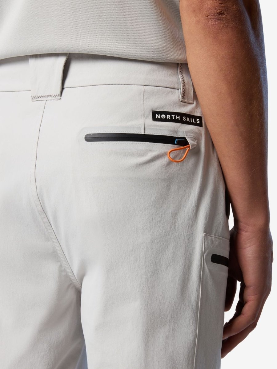 Hybrid deck shorts - Mænd - Vapor Grey - Gumpel & Co