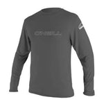 Men's Basic Skins Langærmet Rashguard - Herre - Graphite - Gumpel & Co