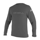 Men's Basic Skins Langærmet Rashguard - Herre - Graphite - Gumpel & Co