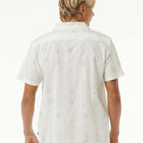 Men's Salt Water Culture S/S Skjorte - Herre - Bone - Gumpel & Co