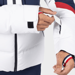 Ciastel Dun Skijakke - Mænd - Hvid / Blå - Gumpel & Co