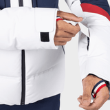 Ciastel Dun Skijakke - Mænd - Hvid / Blå - Gumpel & Co