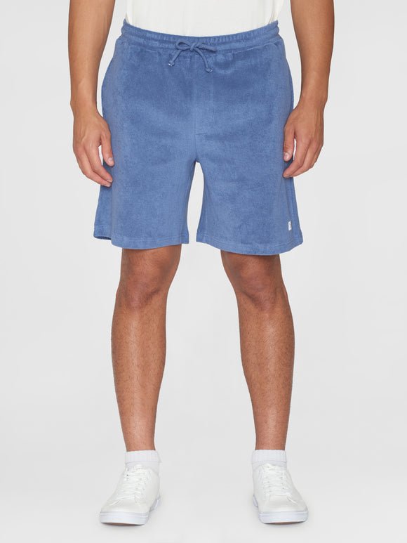 Men's Fig Loose Terry Shorts - Herre - Moonlight Blue - Gumpel & Co