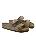 Arizona Suede Sandals - Unisex - Taupe - Narrow