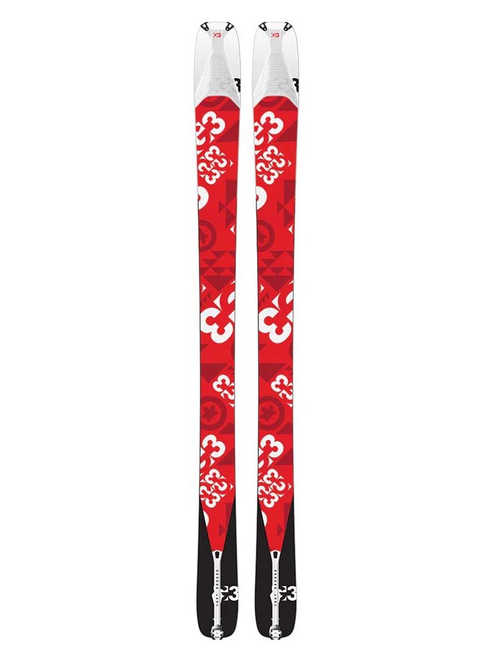 Alpinist + 115mm Universal Ski Skins - Gumpel & Co