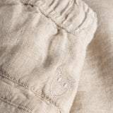 Men's Fig Loose Hør Pants - Herre - Light Feather Gray - Gumpel & Co