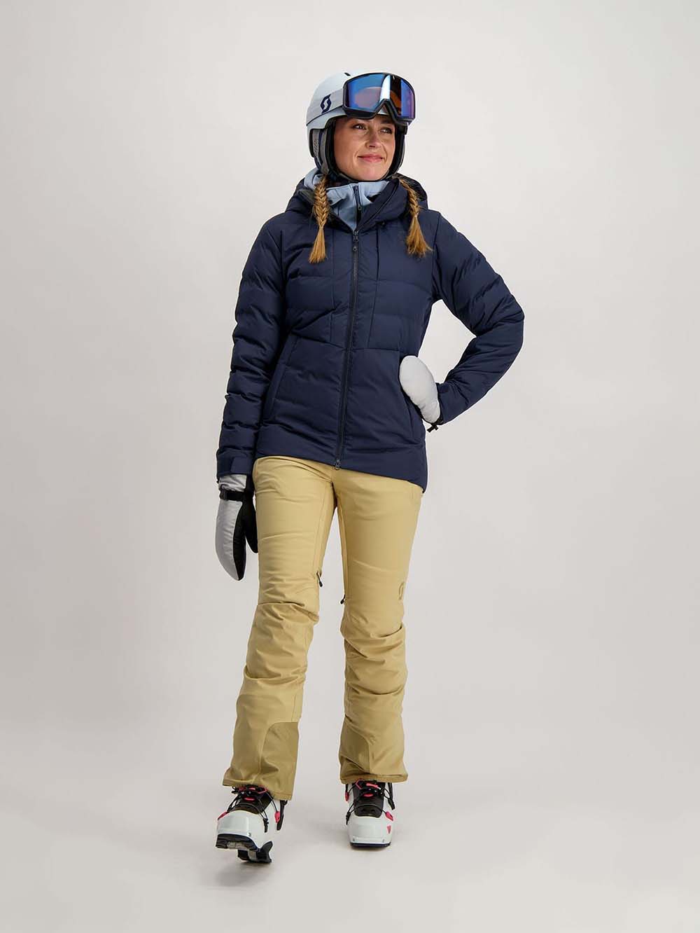 Women's Ultimate Dryo Skibukser - Dame - Metal Blue - Gumpel & Co