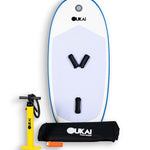 Oppustelig Wing Foil Board - 90L - White - Gumpel & Co