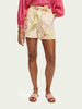 Women's High-Rise Mid-Length Shorts - Ladies - Vondelfield Blossom