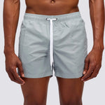 Men's Iconic Stretch Waist Badeshorts - Herre - Cloud - Gumpel & Co