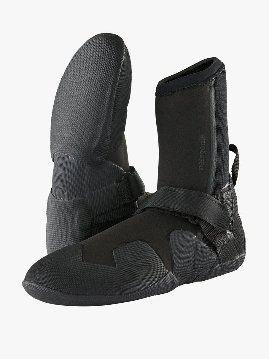 R4 Yulex Round Toe 5mm Surfstøvler - Unisex - Black - Gumpel & Co