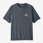 Capilene Cool Daily Graphic T-Shirt - Herre - Smolder Blue - Gumpel & Co