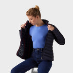 Cha Noos Dunjakke - Womens - Navy - Gumpel & Co