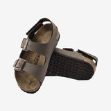 Milano HL Kids Birkibuc sandal - Mocha - Normal - Gumpel & Co