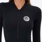 Women's Classic Long Sleeve UV Surf Dragt - Dame - Black - Gumpel & Co
