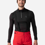 Classique Half - Zip Midlayer - Herre - Sort - Gumpel & Co