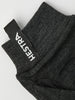 Merino wool inner glove - unisex - charcoal