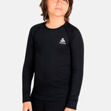 Kids Active Warm Eco Base Layer Skiundertrøje - Børn - Black - Gumpel & Co