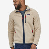 Retro Pile Fleece Trøje - Herre - El Cap Khaki - Gumpel & Co