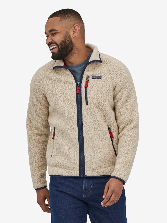 Retro Pile Fleece Trøje - Herre - El Cap Khaki - Gumpel & Co