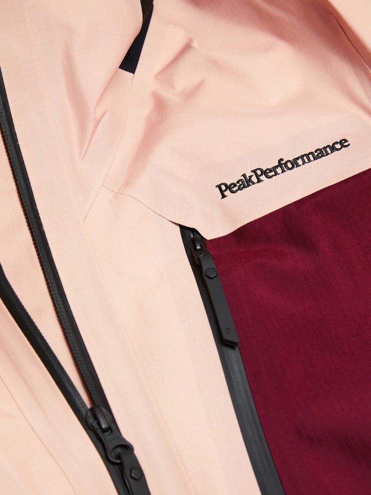 Vertical GORE - TEX Pro Skijakke - Dame - Peach Fuzz - Gumpel & Co