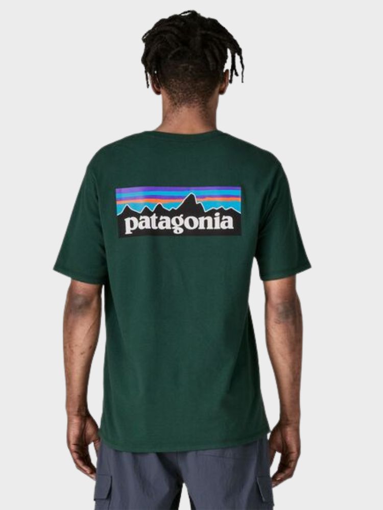 P 6 Logo Responsibili Tshirt - Herre - Grøn - Gumpel & Co