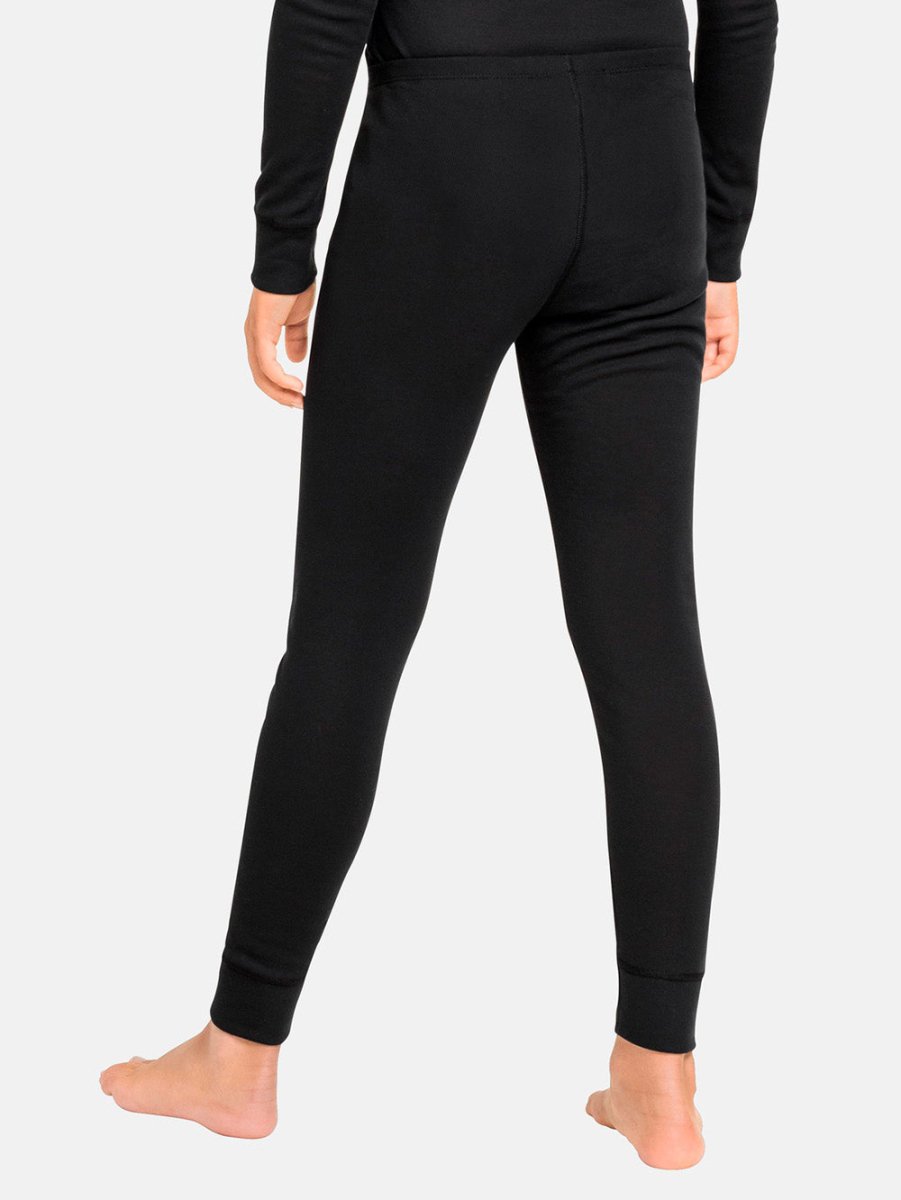 Kid's Active Warm Eco Base Layer Skiunderbukser - Børn - Black - Gumpel & Co