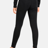 Kid's Active Warm Eco Base Layer Skiunderbukser - Børn - Black - Gumpel & Co