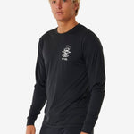 Icons Surflite Long Sleeve UV T-shirt - Herre - Black - Gumpel & Co