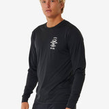 Icons Surflite Long Sleeve UV T-shirt - Herre - Black - Gumpel & Co