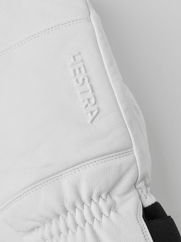 Women's Omni Mitten Leather Skivanter - Dame - White - Gumpel & Co