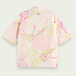 Women's Printed Camp Skjorte - Dame - Vondelfield Blossom - Gumpel & Co