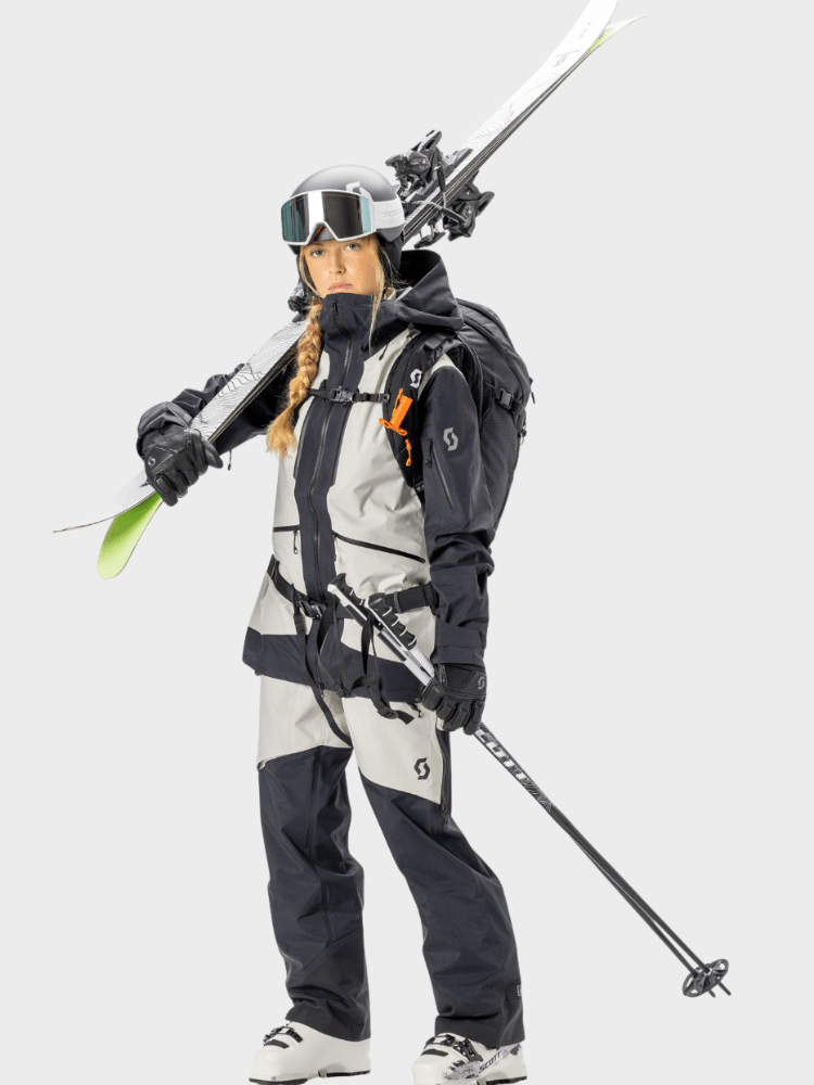 Jacket Vertic GTX 3L Skijakke - Unisex - Black / Dust White - Gumpel & Co