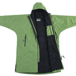 Advance Long Sleeve Surf Poncho - Voksne - Forest Green/Black - Gumpel & Co