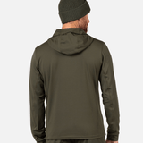 Midlayer m/hætte - Herre - Mørke Grøn - Gumpel & Co