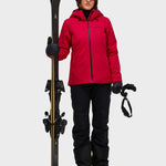 Anima Skijakke - Dame - Burgundy - Gumpel & Co