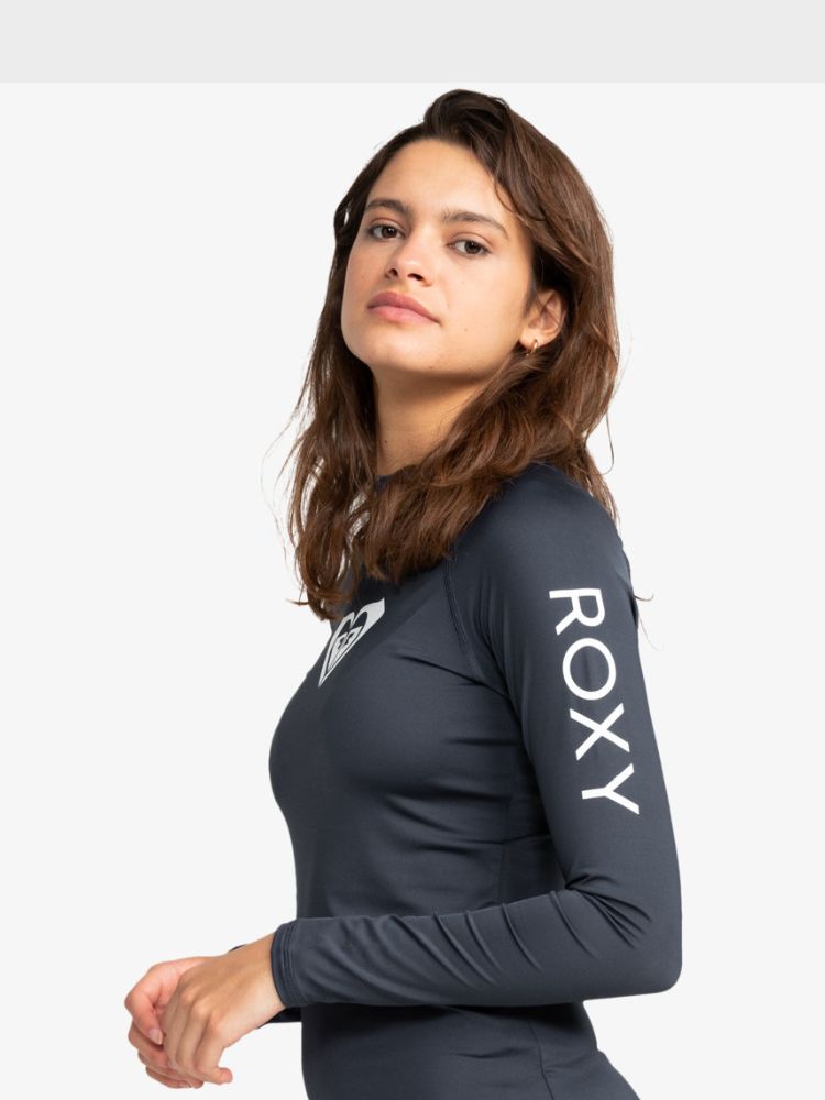 Whole Hearted UV - bluse m/lange ærmer til damer - Indigo - Gumpel & Co