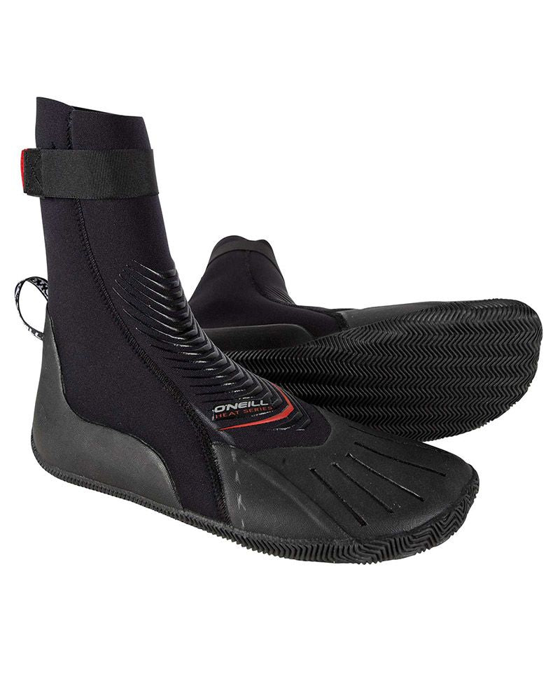 3mm Round Toe Neopren Støvle | Voksen | Black - Gumpel & Co