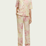 Women's Printed Camp Skjorte - Dame - Vondelfield Blossom - Gumpel & Co