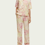 Women's Printed Camp Skjorte - Dame - Vondelfield Blossom - Gumpel & Co