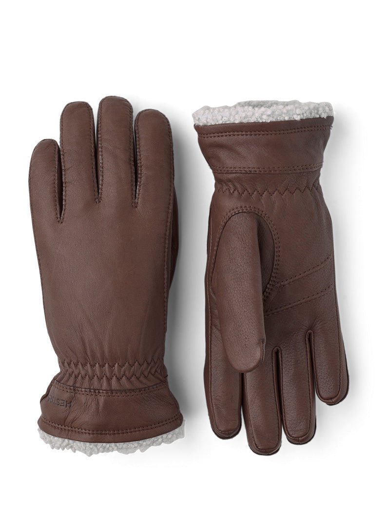 Deerskin Primaloft Handsker - Unisex - Chokolate - Gumpel & Co