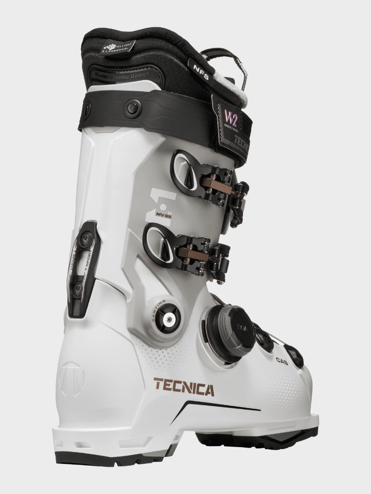 Mach Boa 95 MV W Skistøvle - Womens - Cold White - Gumpel & Co