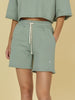 Women's Raw Nature Jogging Shorts - Women - Seagrass (light green)