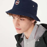 Retro Bøllehat med Maxi Logo | Unisex | Navy Blue - Gumpel & Co