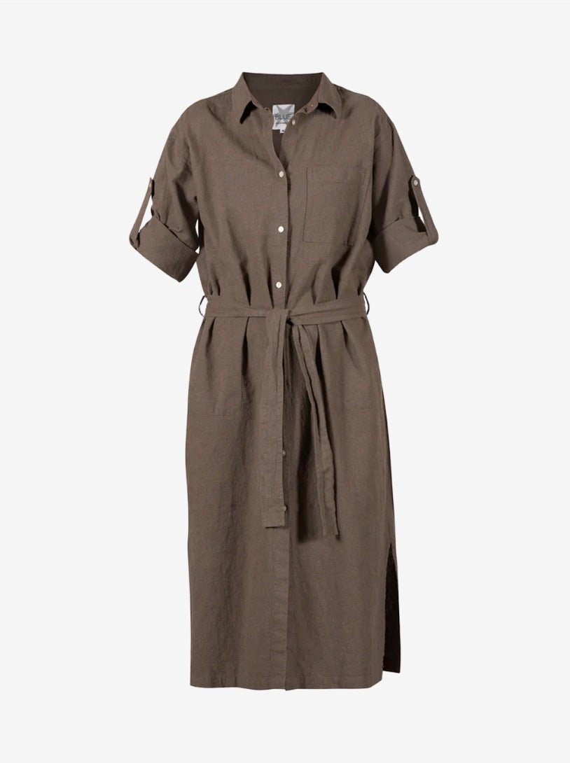 Dixi Dress - Bark - Gumpel & Co