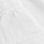 Men's Loose Hør Shorts - Herre - Bright White - Gumpel & Co