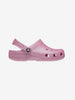 Toddler Classic Glitter Clog - Pink Tweed Glitter