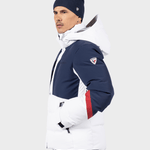 Ciastel Dun Skijakke - Mænd - Hvid / Blå - Gumpel & Co