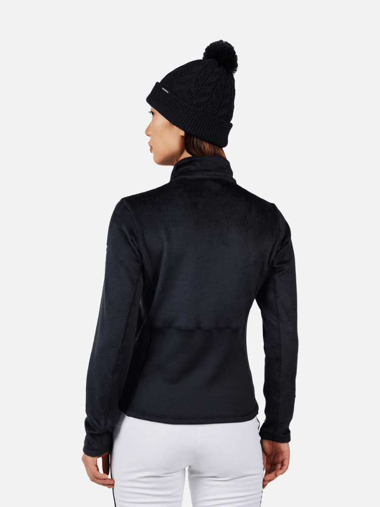 Diretta Fleece Midlayer m/lynlås - Dame - Sort - Gumpel & Co